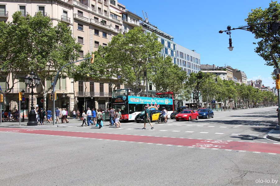улицы Барселоны