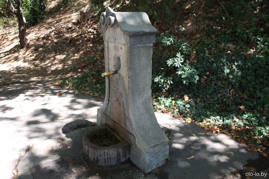 фонтанчик в парке Монжуик