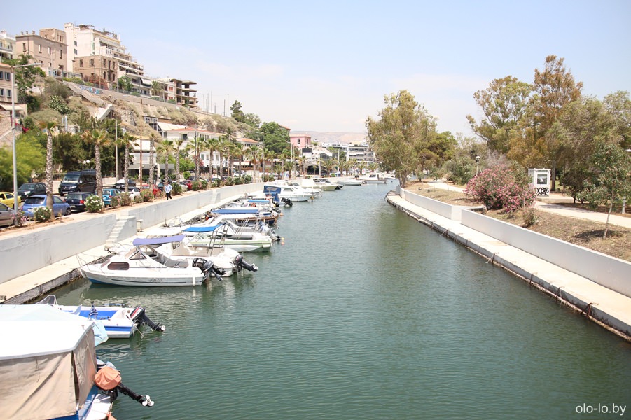 водный канал, Пирей