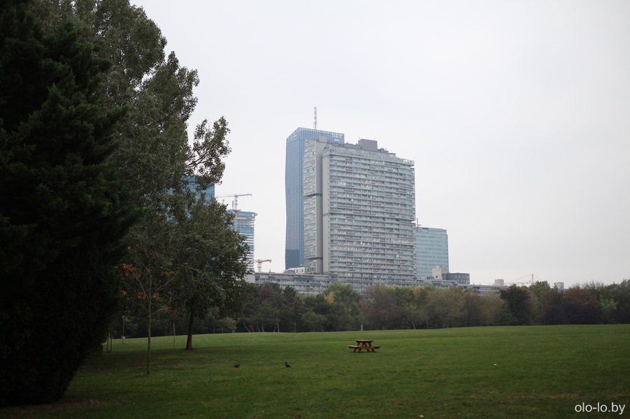 Дунайпарк в Вене
