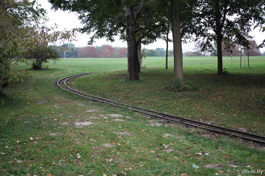 железная дорога в Дунайпарке