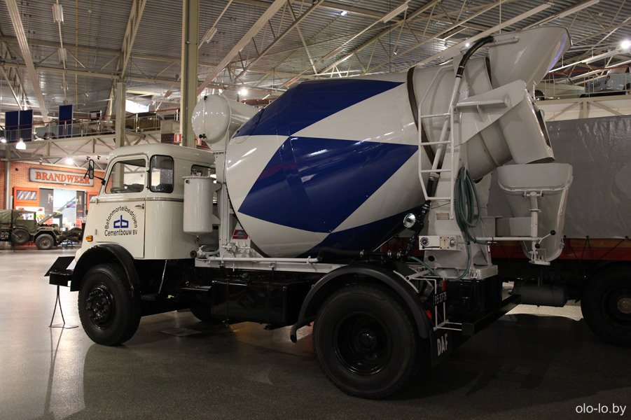 бетономешалка DAF A1902 DS в музее DAF