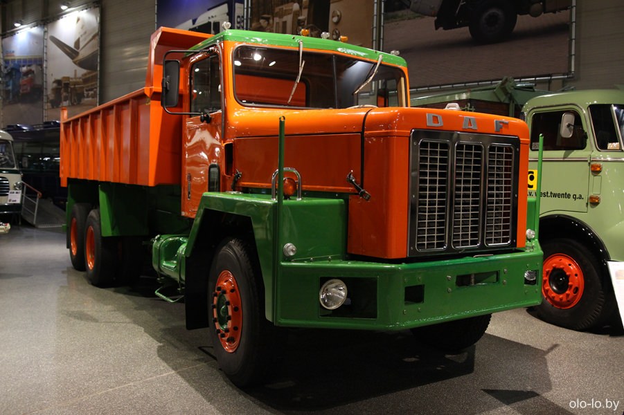самосвал DAF в музее DAF