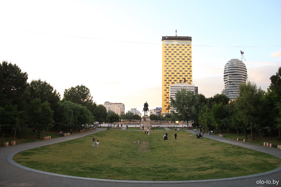 парк Европа, Тирана