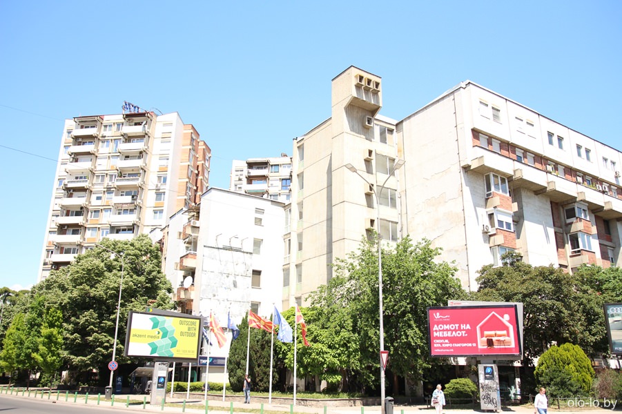 жилые дома в Скопье