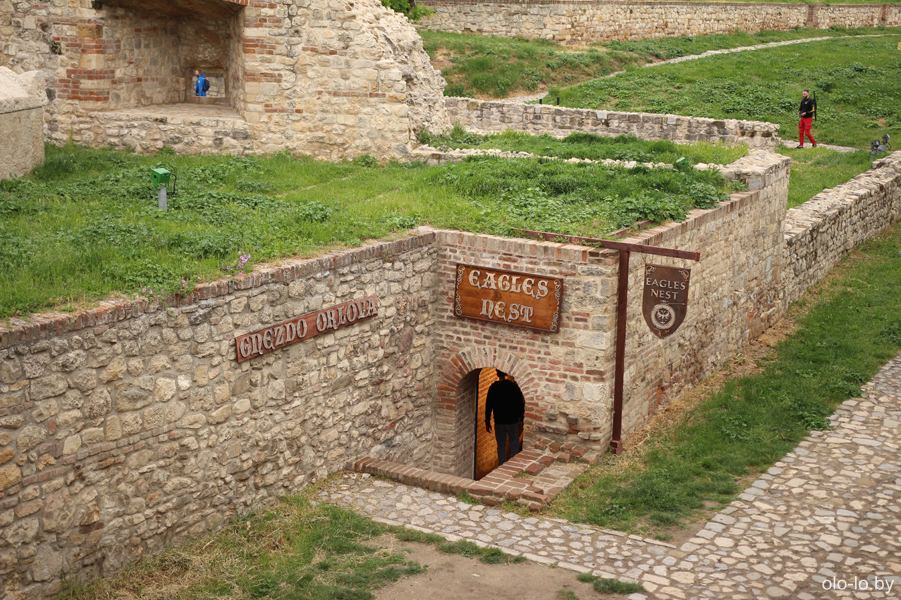 Гнездо Орлова, Белградская крепость