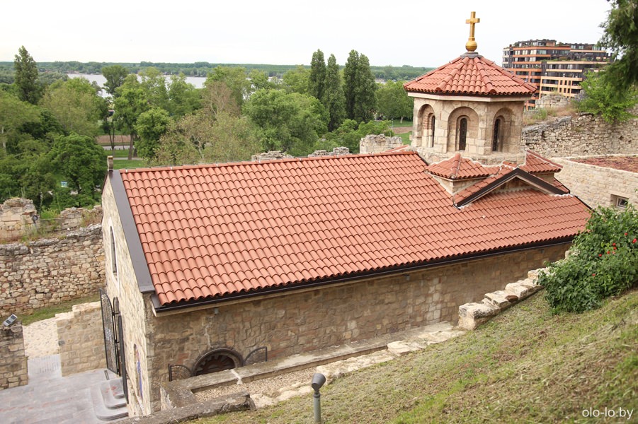 церковь Ружица, Белградская крепость