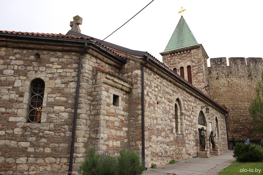 церковь Ружица, Белградская крепость