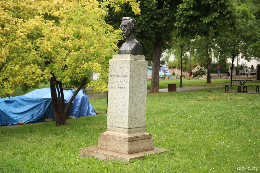 бюст Фредерика Шопена, Белград