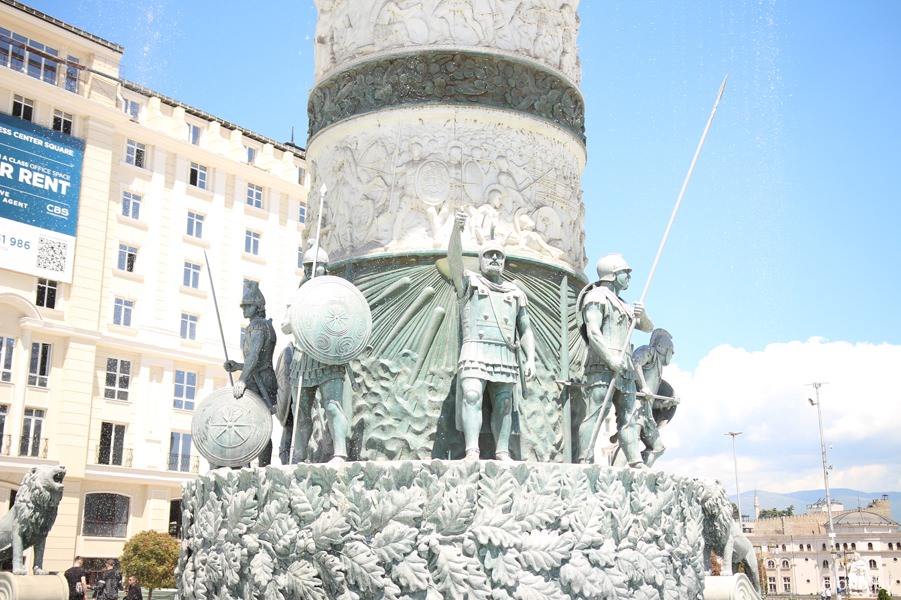 памятник Александру Македонскому, Скопье