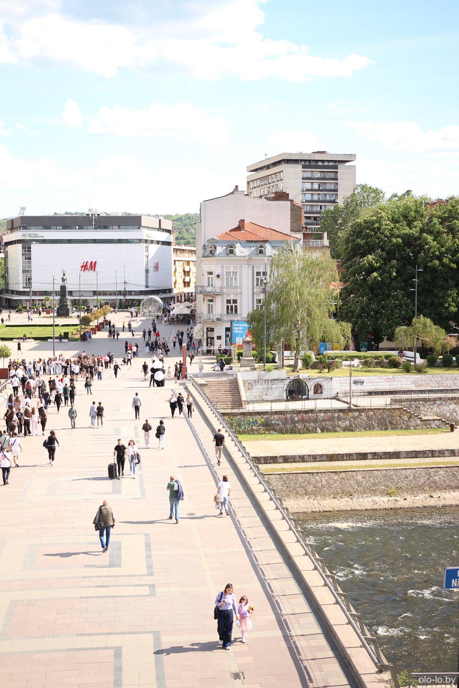 панорама Ниша, вид с крепости