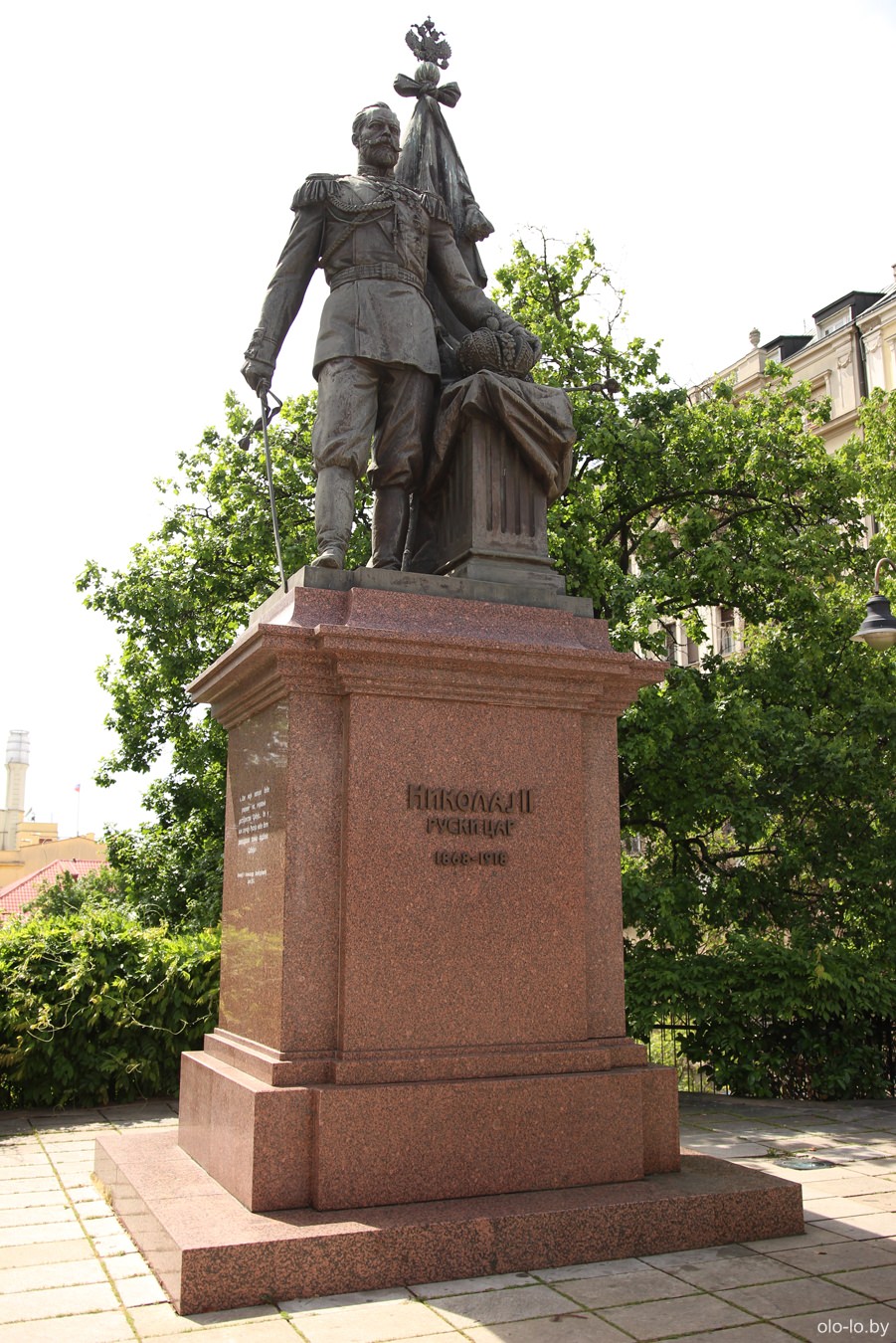 памятник императору Николаю II, Белград