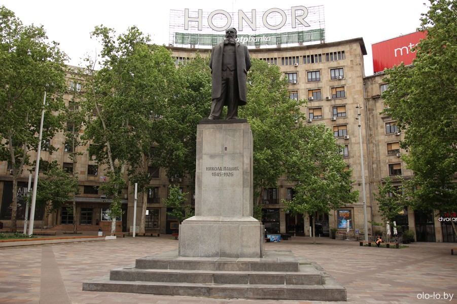 памятник Николо Пашичу, Белград